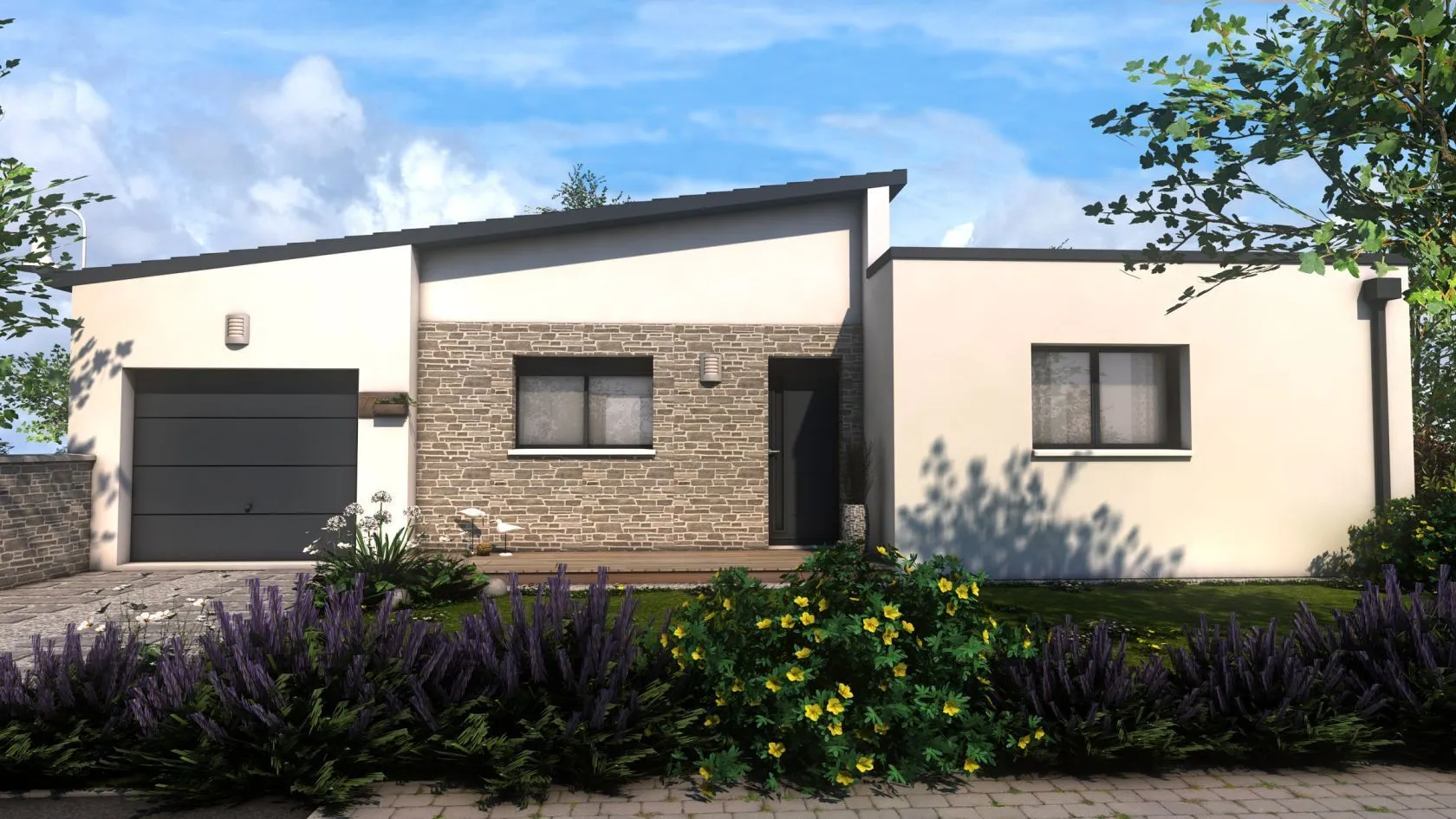Maison neuve à Le Thuit-Anger