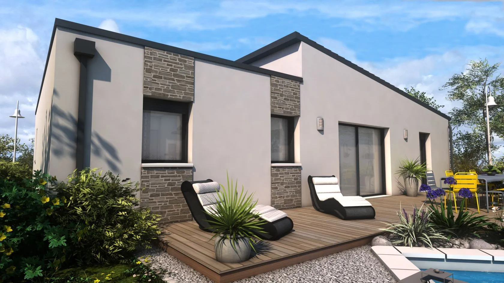 Maison neuve 85 m² à Cormeilles-en-Vexin (95830)
