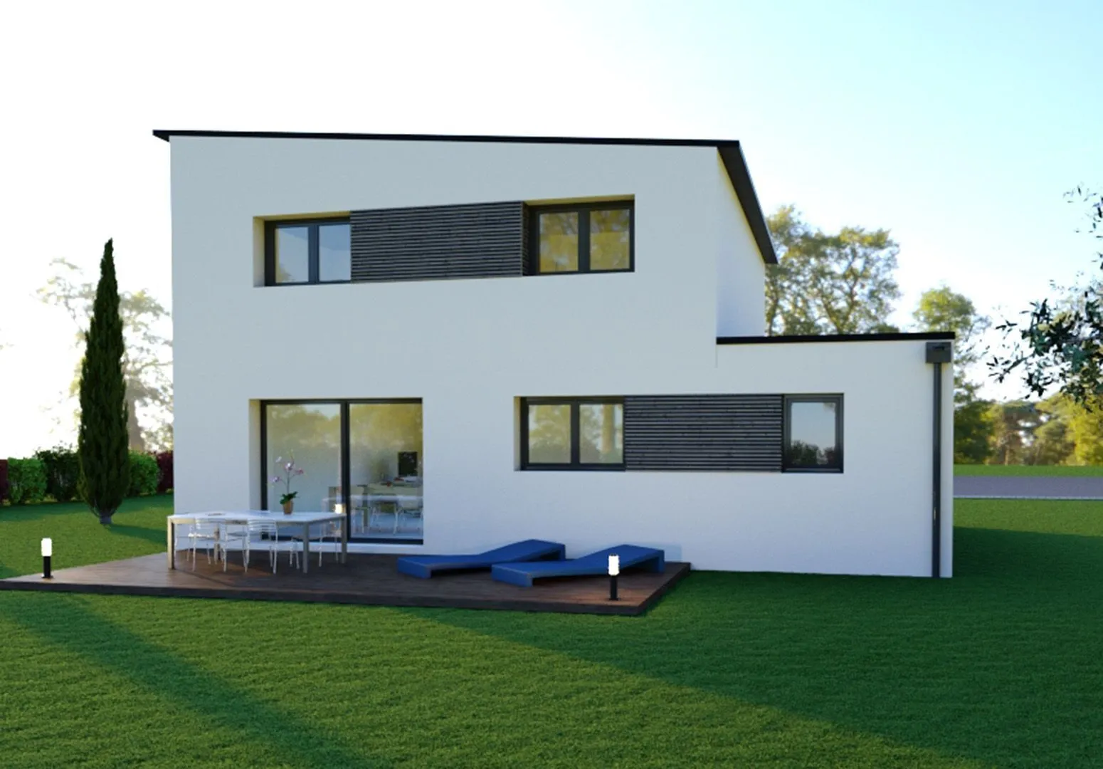 Maison neuve 103 m² à Hermes (60370)
