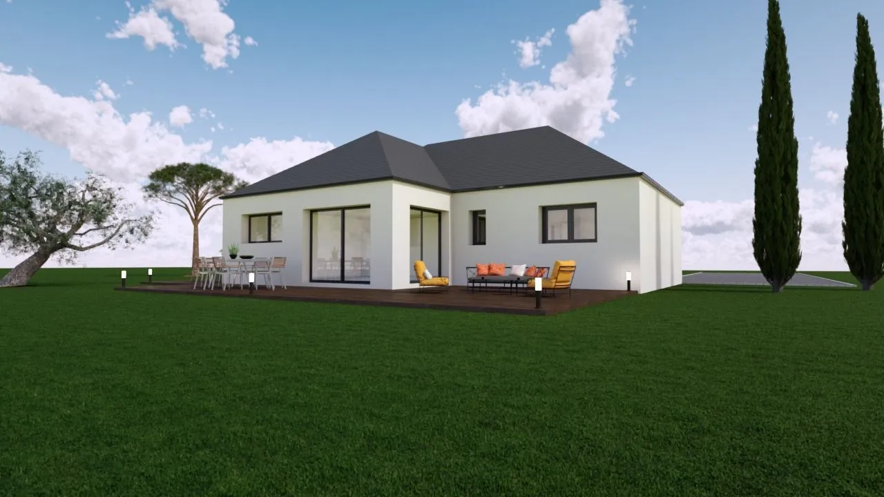 Maison neuve 115 m² à Plerneuf (22170)