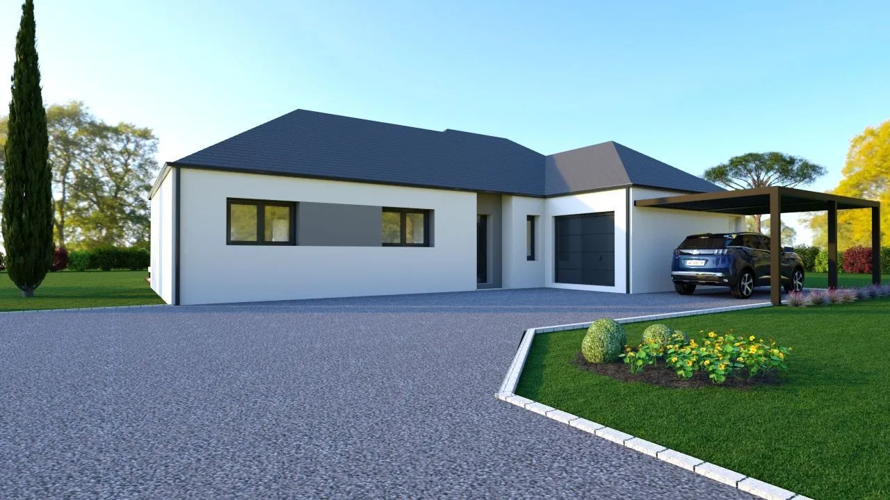 Maison neuve 115 m² à Plerneuf (22170)
