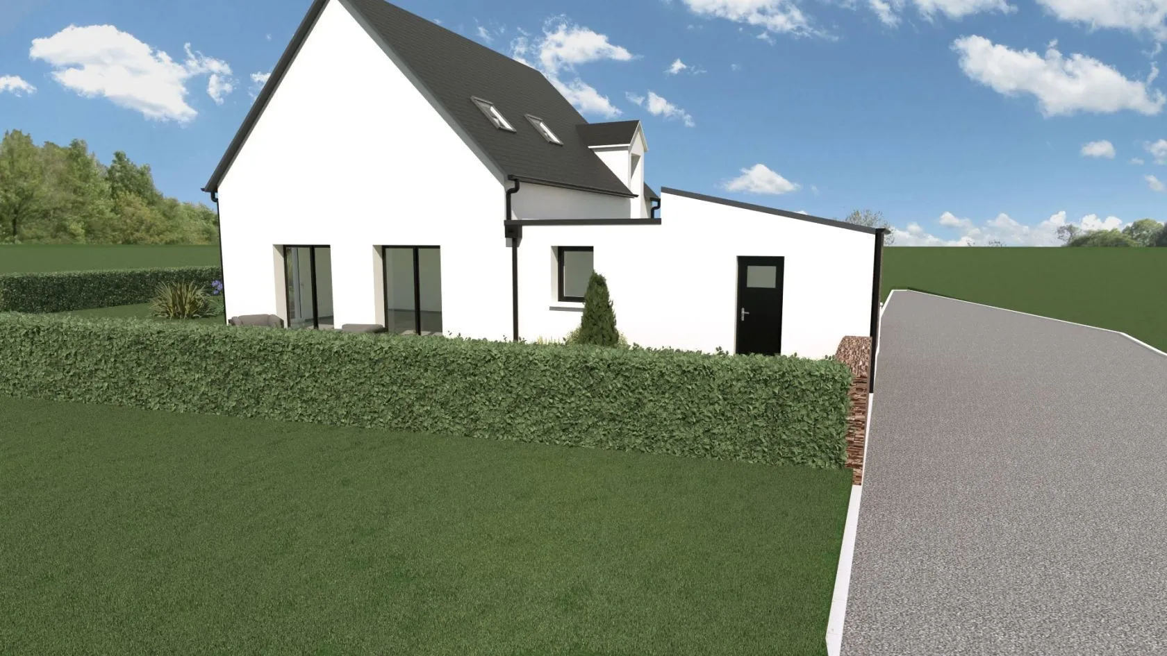 Maison neuve 108 m² à La Fresnais (35111)