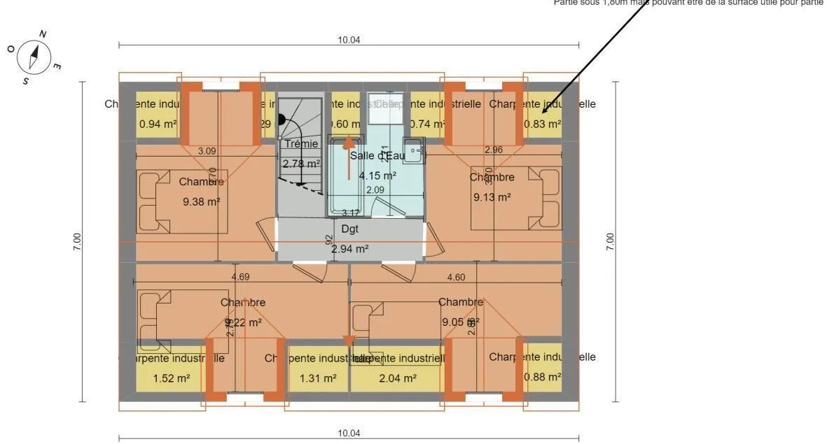 Maison neuve 105 m² à Lassy (35580)