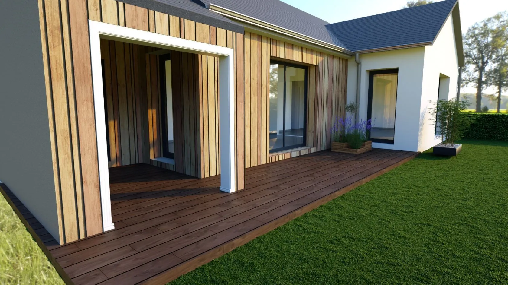 Maison neuve 93 m² à Pipriac (35550)
