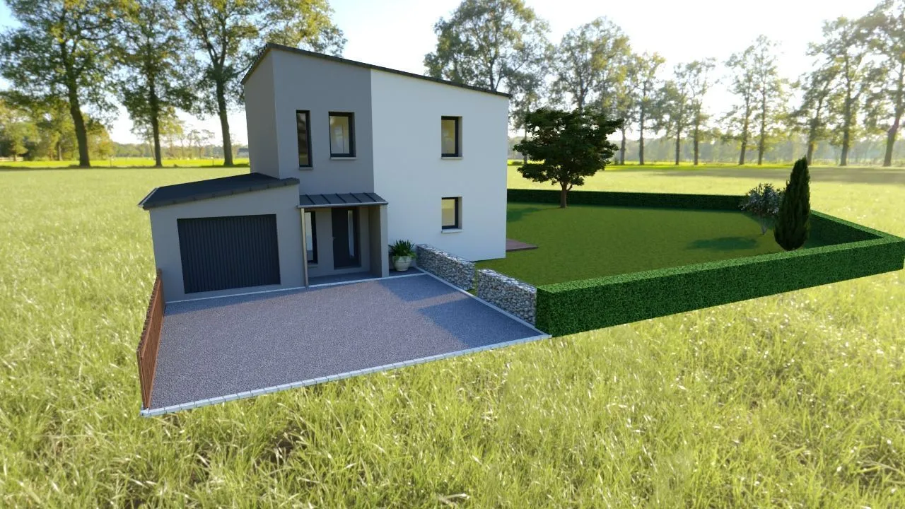 Maison neuve à Hédé-Bazouges