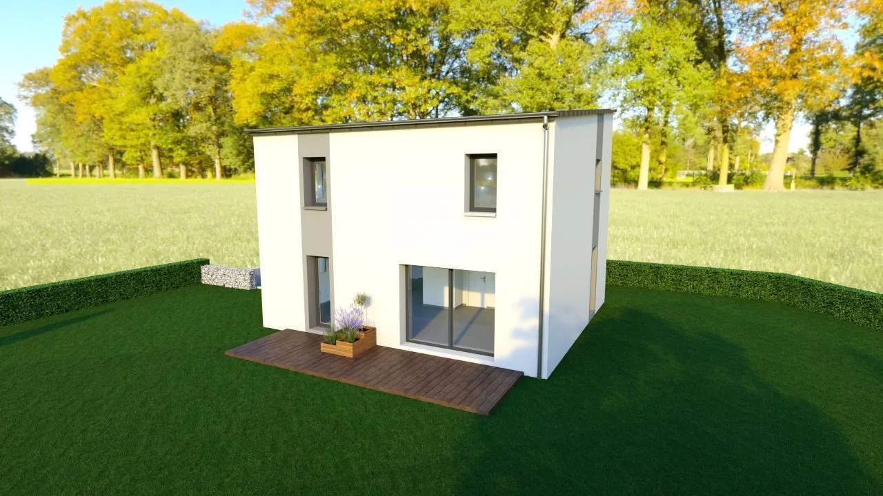 Maison neuve 121 m² à Langrolay-sur-Rance (22490)