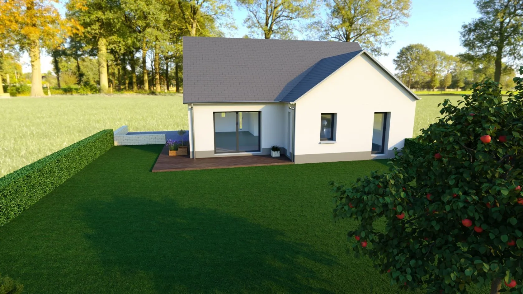 Maison neuve 82 m² à Laillé (35890)