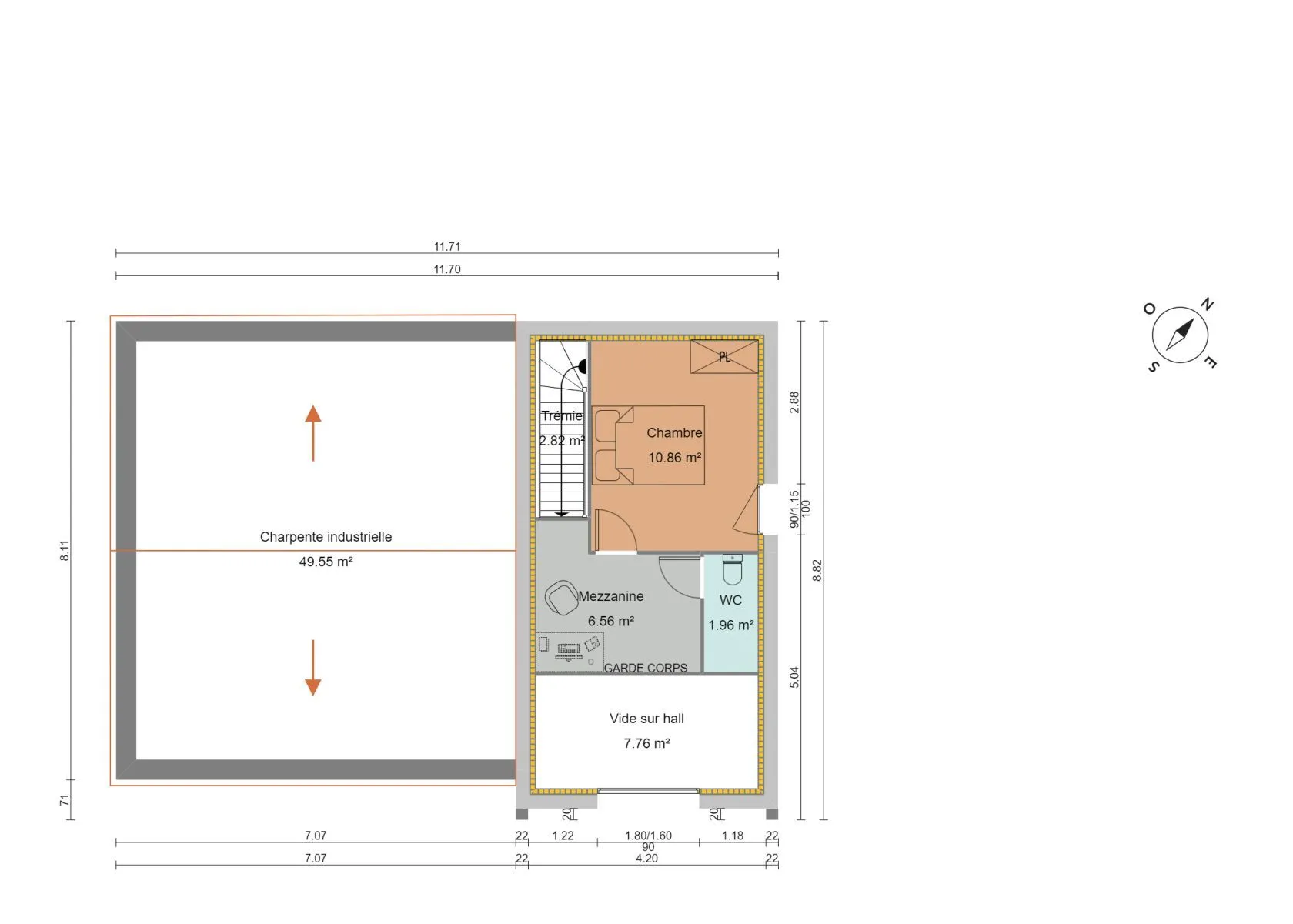 Maison neuve 97 m² à Saint-Rémy-du-Plain (35560)