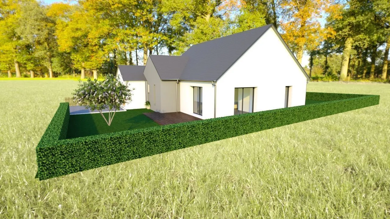 Maison neuve 88 m² à Saint-Didier (35220)