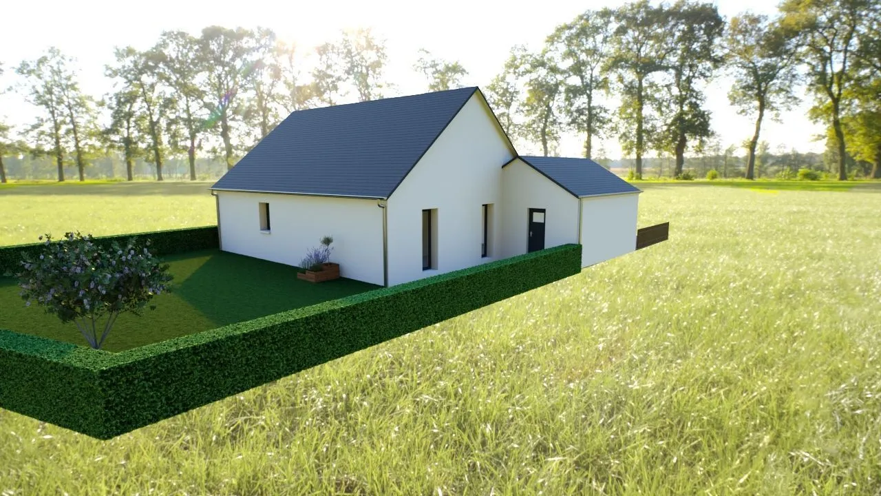 Maison neuve 88 m² à Saint-Didier (35220)