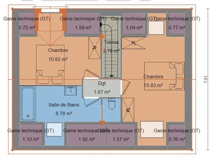 Maison neuve 94 m² à Romillé (35850)