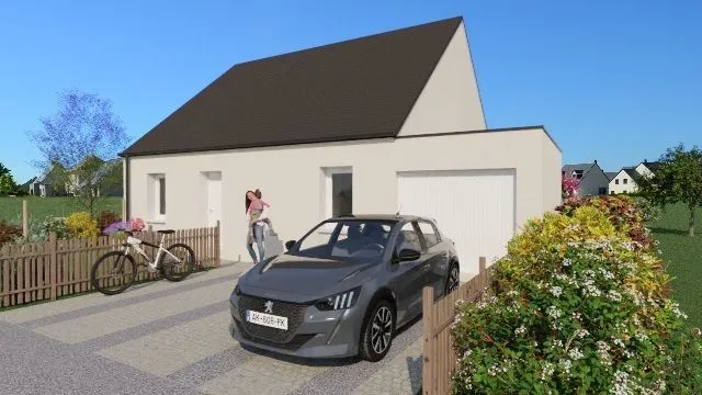 Maison neuve 81 m² à La Noë-Blanche (35470)