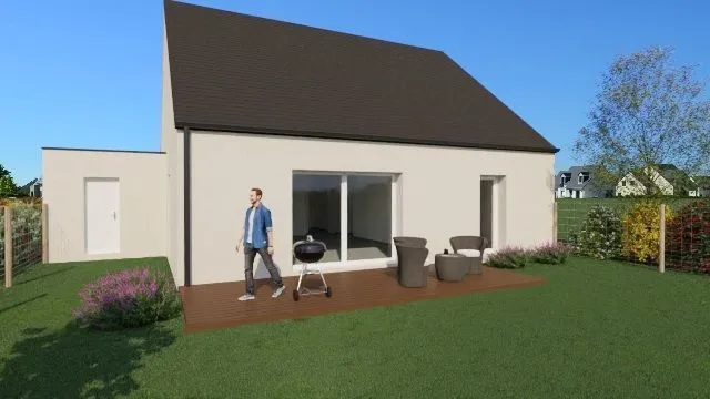 Maison neuve 81 m² à La Noë-Blanche (35470)