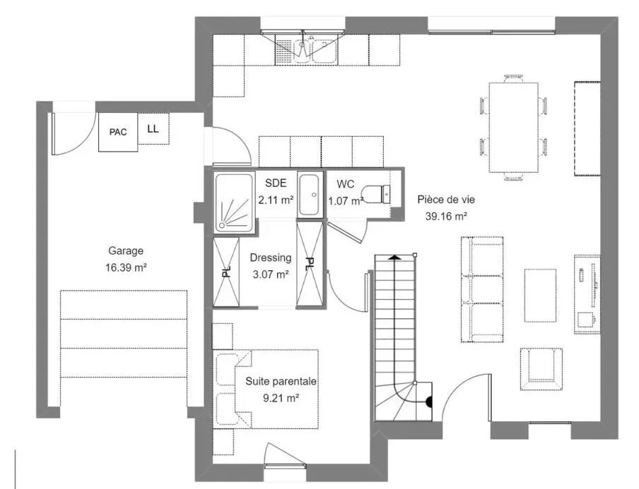 Maison neuve 102 m² à Saint-Cast-le-Guildo (22380)