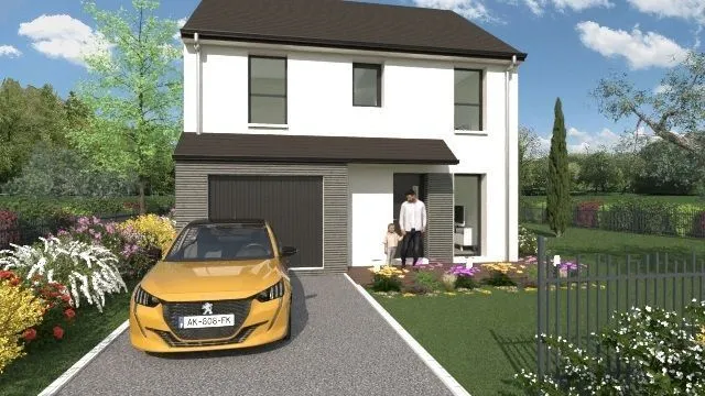 Maison neuve 88 m² à Pleumeleuc (35137)