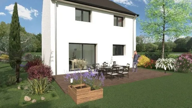 Maison neuve 88 m² à Pleumeleuc (35137)