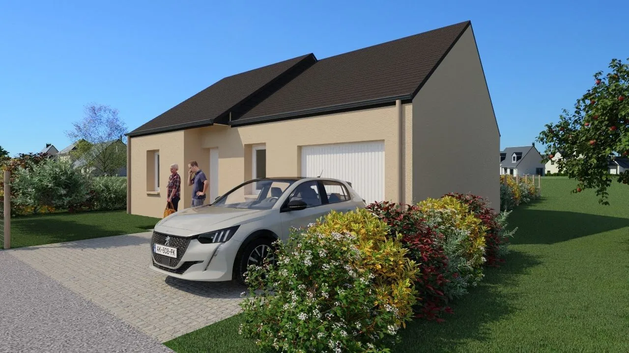 Maison neuve 62 m² à Saint-Brandan (22800)