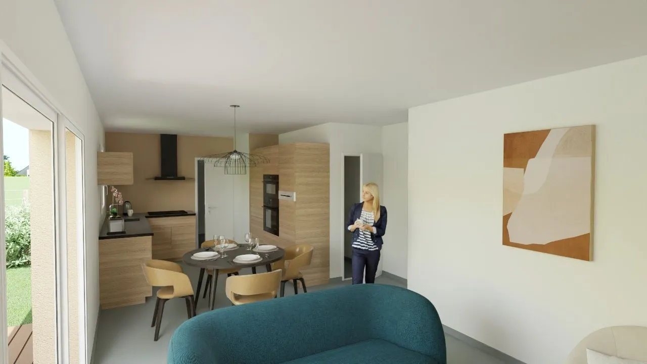 Maison neuve 62 m² à Saint-Brandan (22800)
