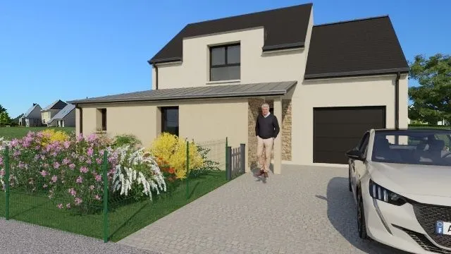 Maison neuve 117 m² à Pléneuf-Val-André (22370)