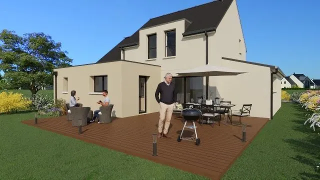 Maison neuve 117 m² à Pléneuf-Val-André (22370)