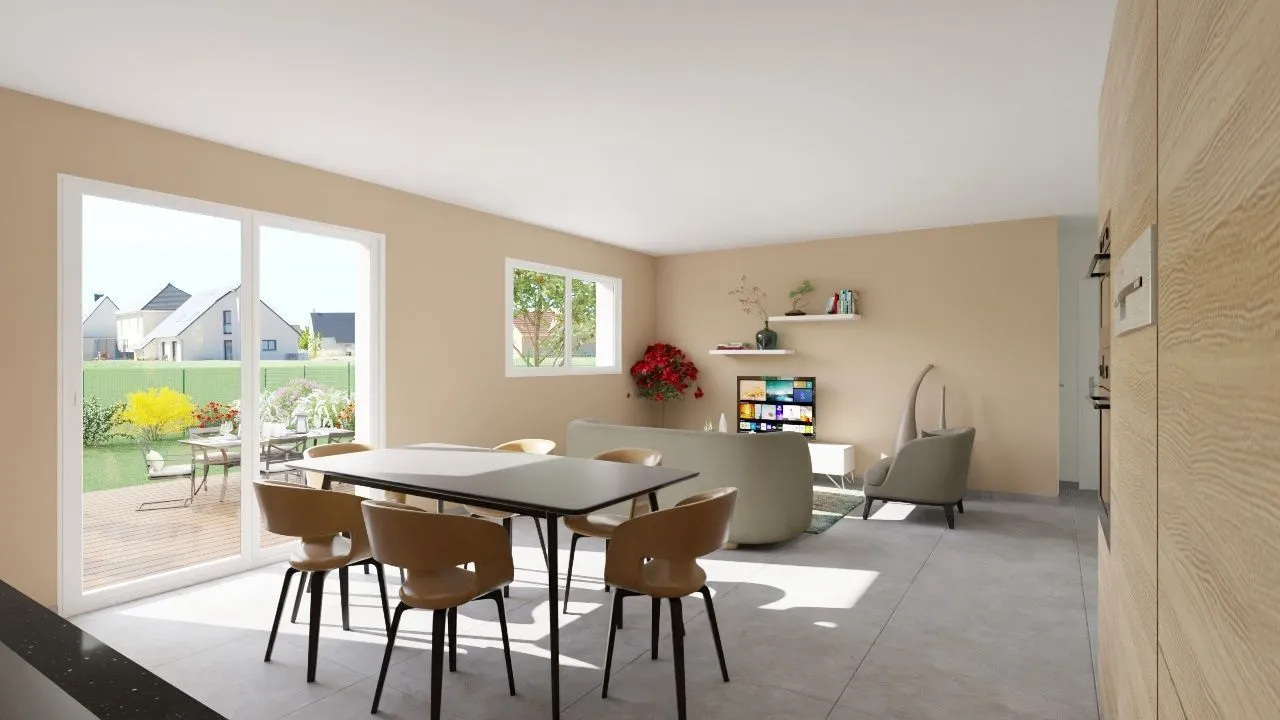 Maison neuve 90 m² à Pléchâtel (35470)