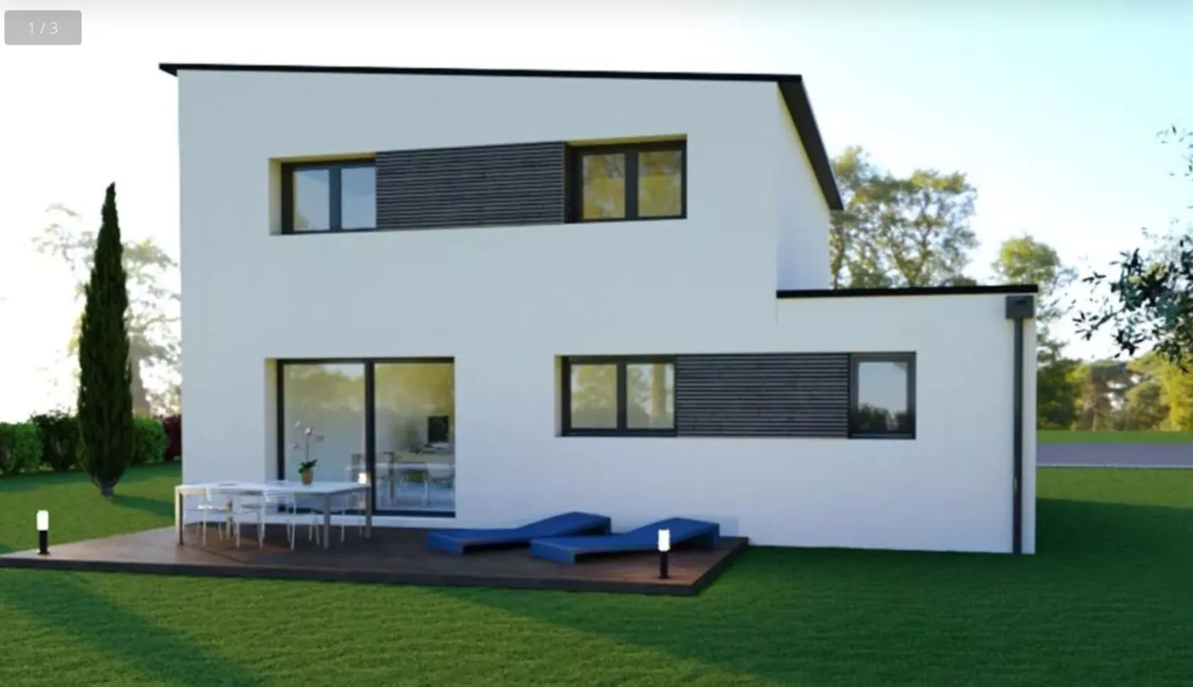 Maison neuve 102 m² à Guignen (35580)