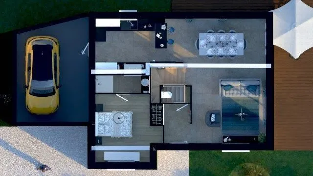 Maison neuve 86 m² à Saint-Judoce (22630)