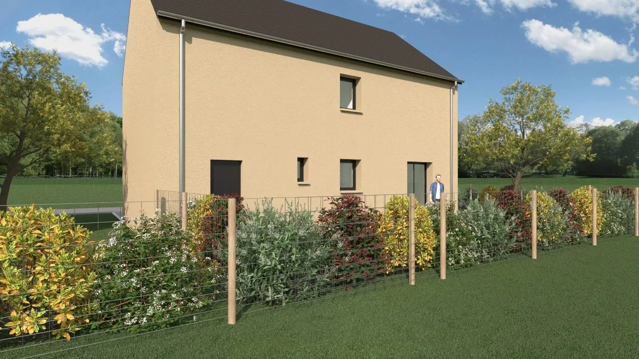 Maison neuve 95 m² à Martigné-Ferchaud (35640)