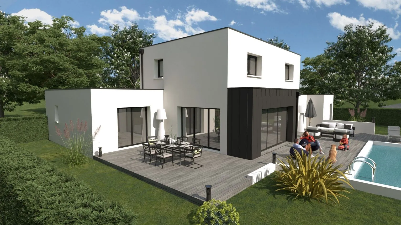 Maison neuve 139 m² à Pléneuf-Val-André (22370)