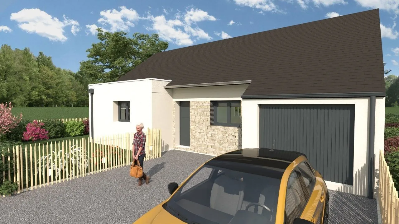 Maison neuve à Saint-Brandan