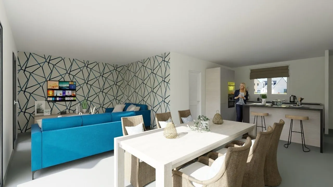 Maison neuve 81 m² à La Noë-Blanche (35470)
