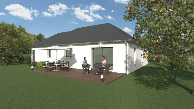 Maison neuve 96 m² à La Mézière (35520)