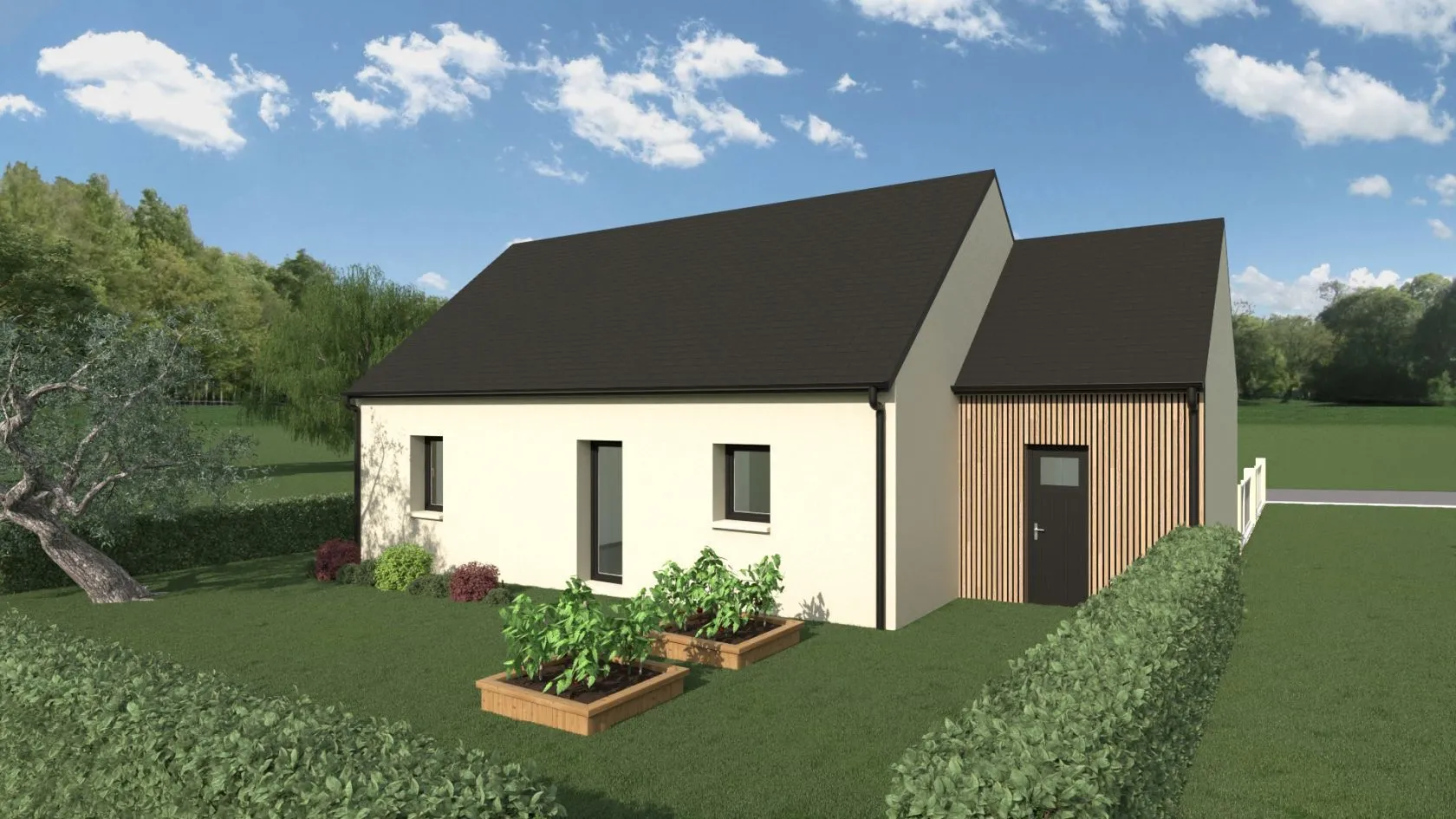 Maison neuve 73 m² à Tinténiac (35190)