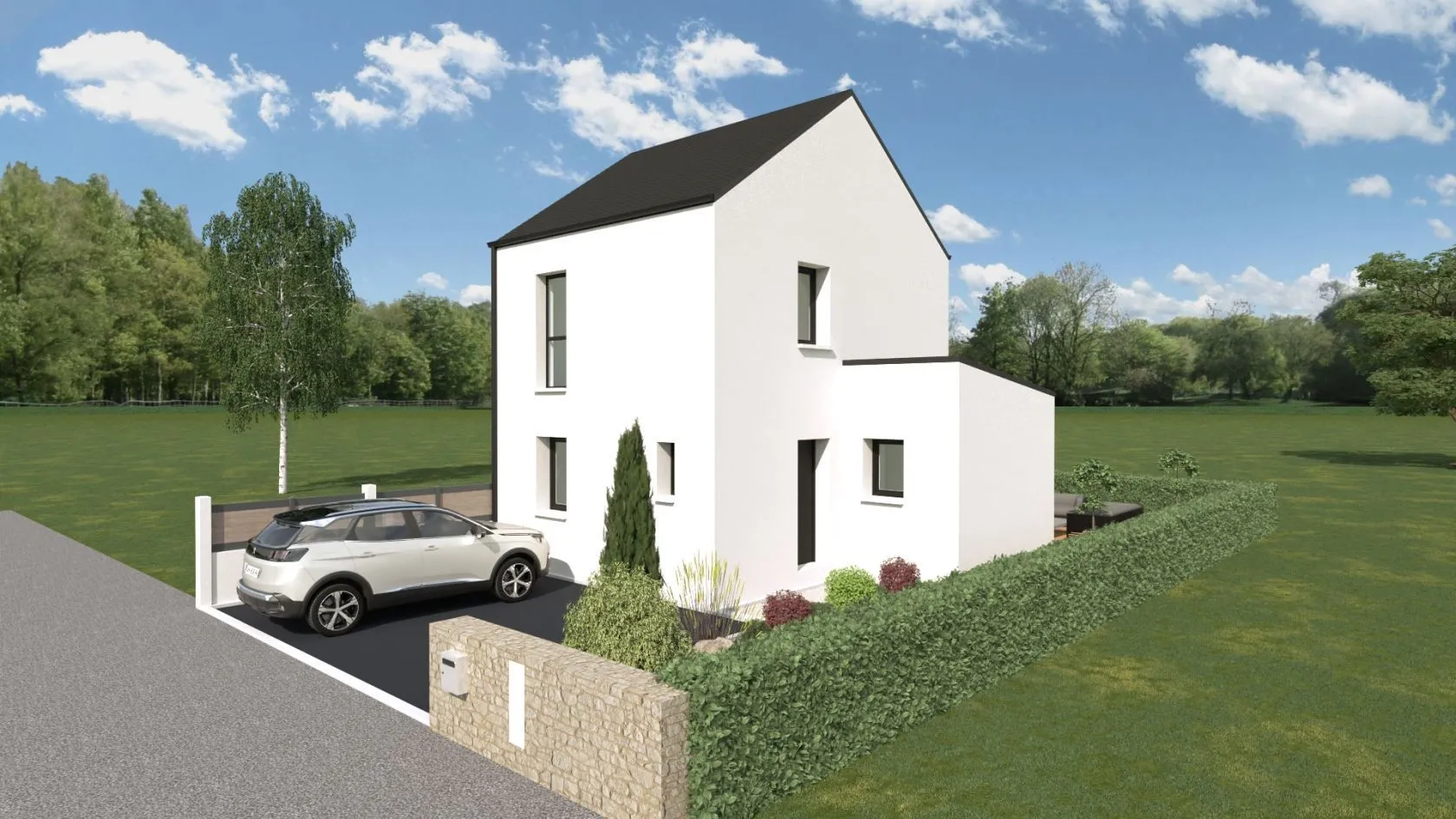 Maison neuve 83 m² à Dol-de-Bretagne (35120)