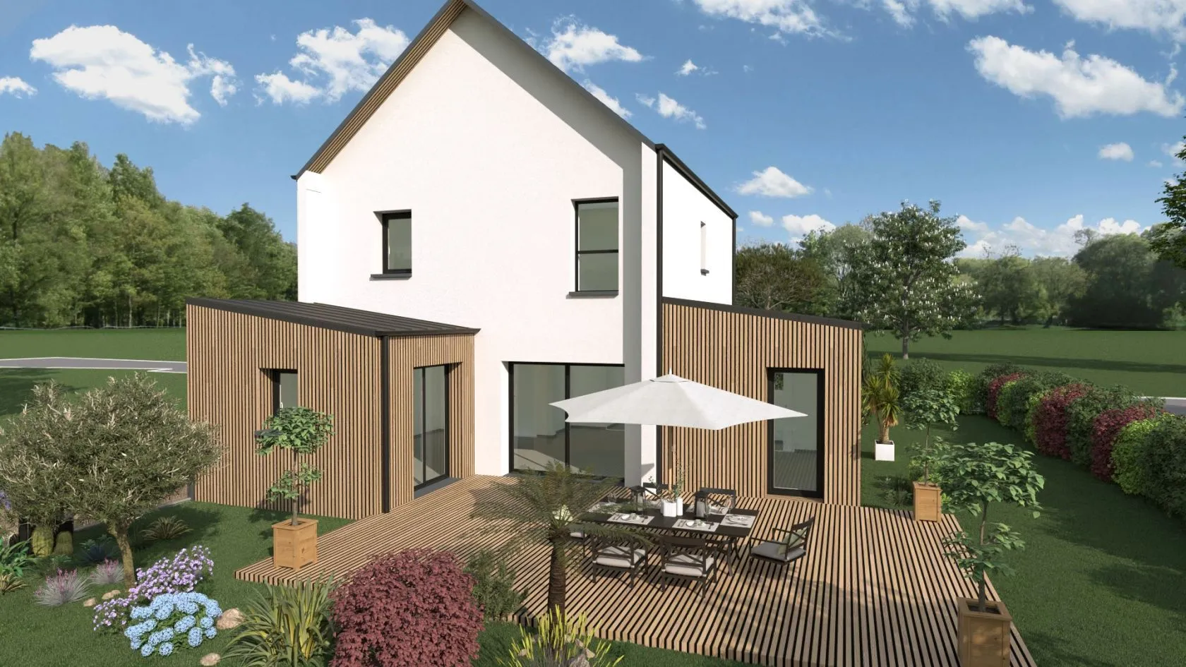 Maison neuve à Pleudihen-sur-Rance