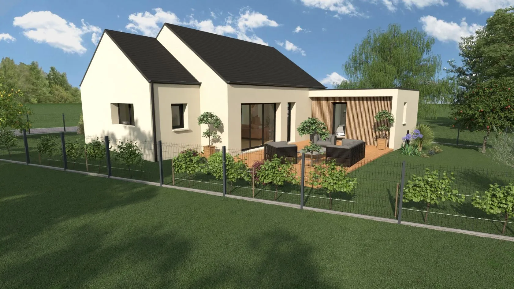 Maison neuve à Tréméloir