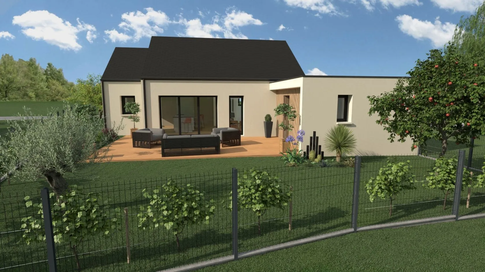 Maison neuve 87 m² à Trégueux (22950)