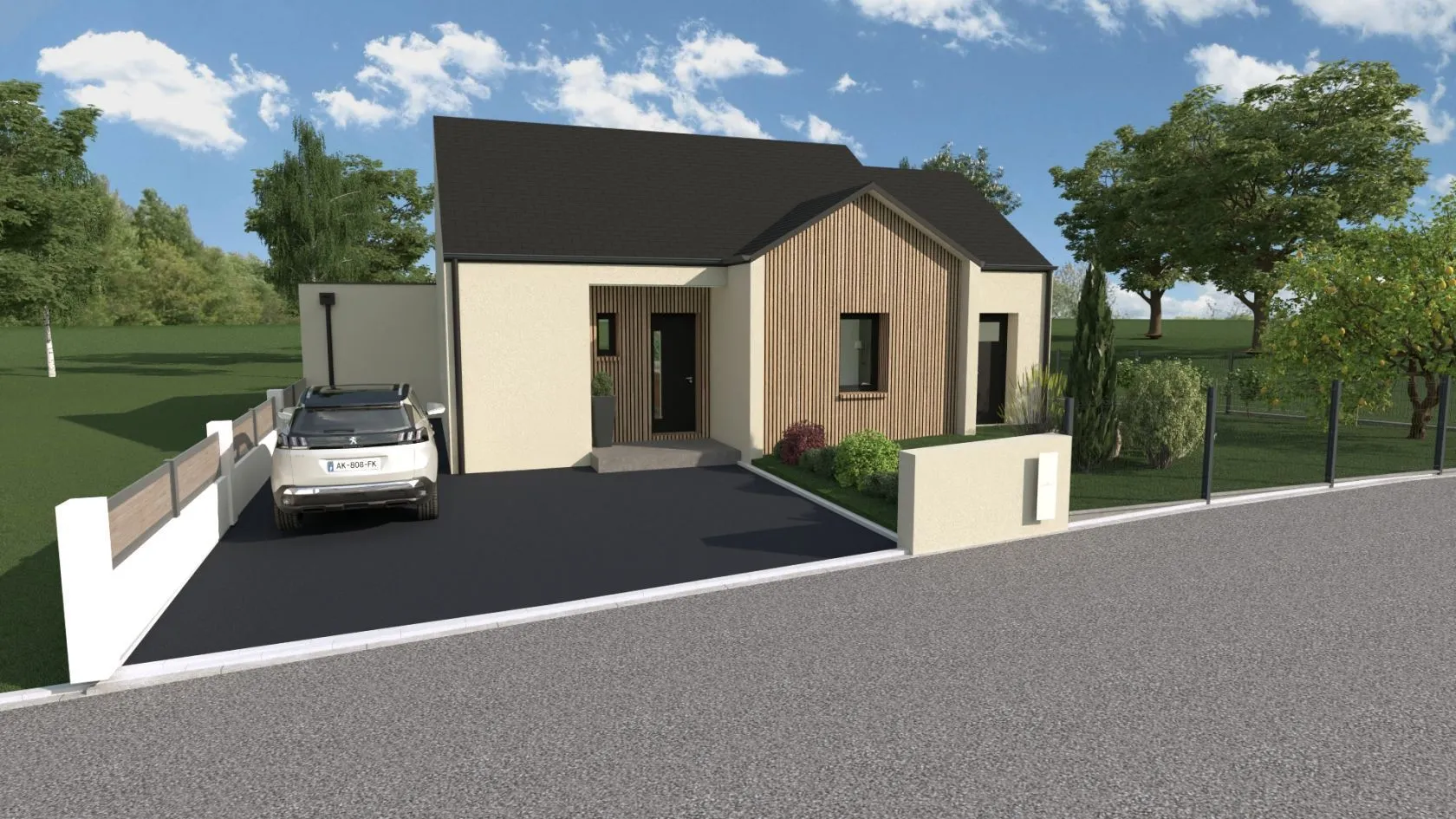 Maison neuve 87 m² à Trégueux (22950)