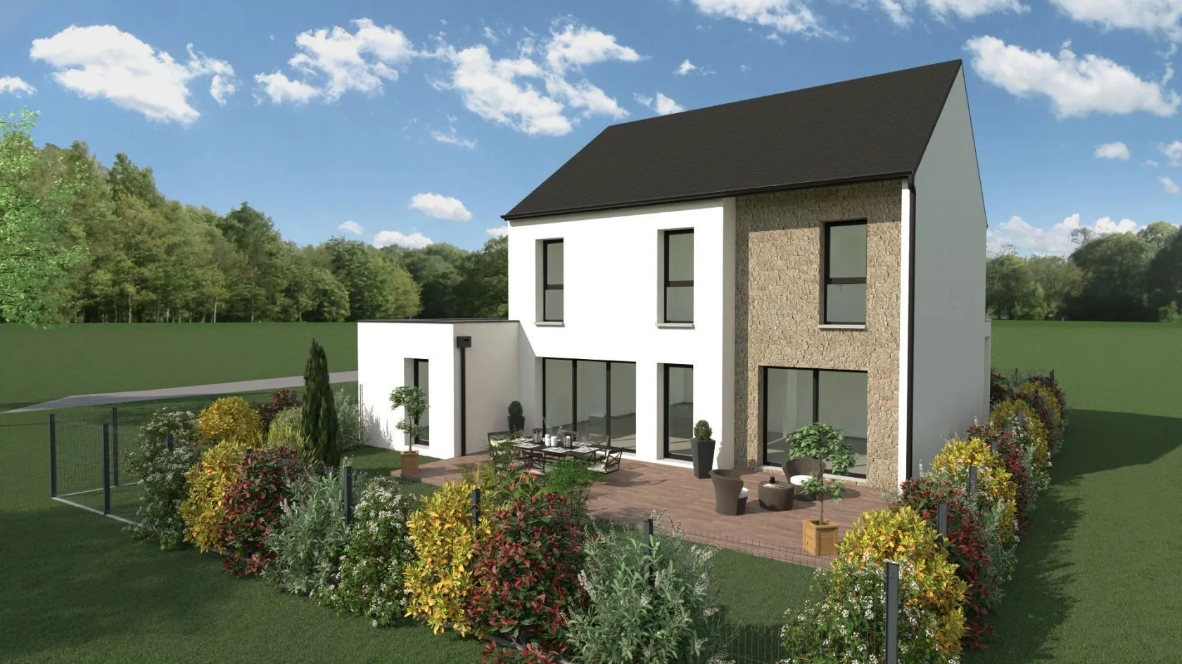 Maison neuve 157 m² à Trégueux (22950)