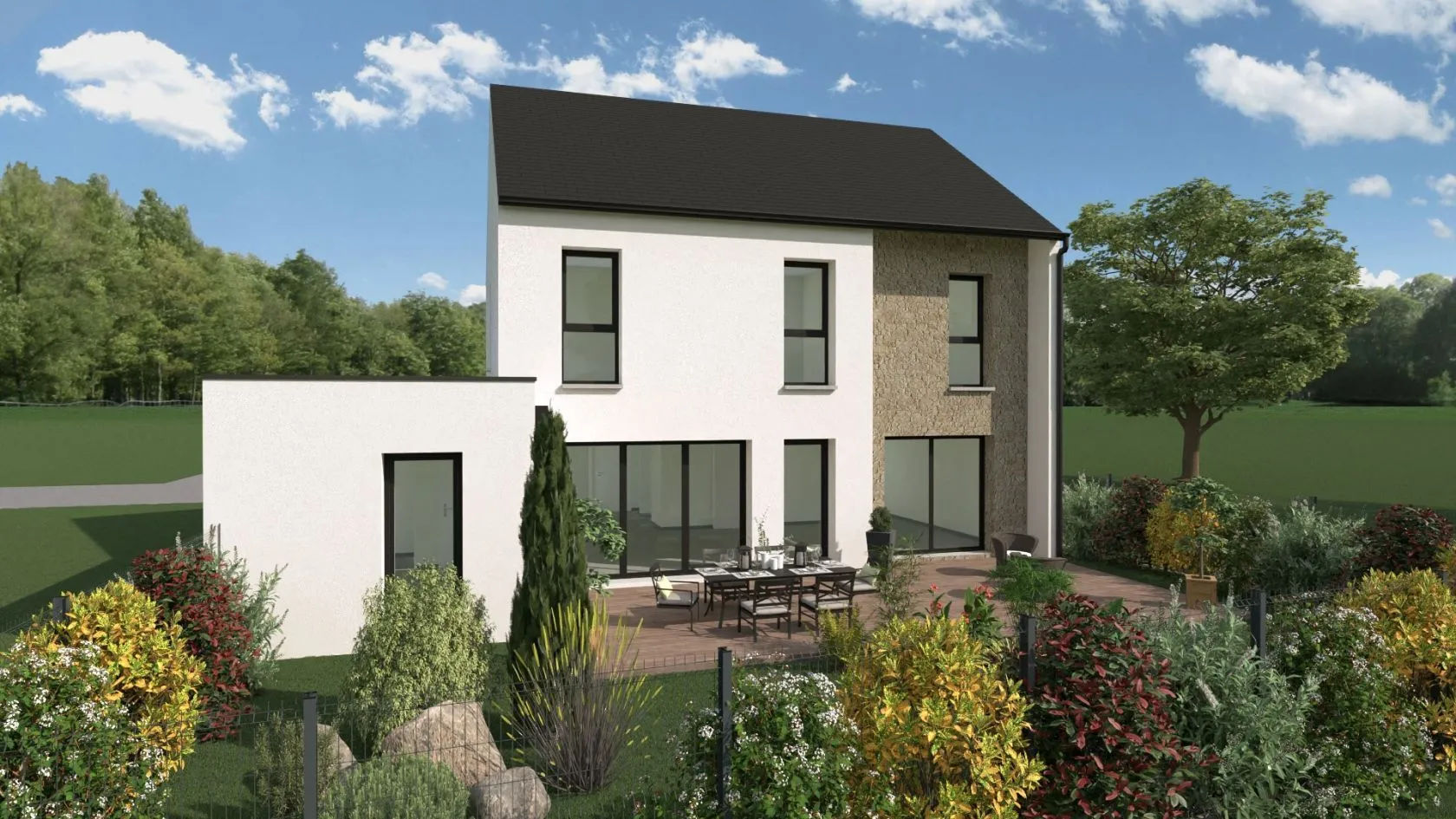 Maison neuve 157 m² à Trégueux (22950)