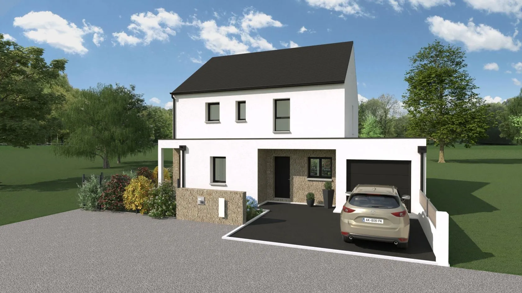 Maison neuve 157 m² à Trégueux (22950)