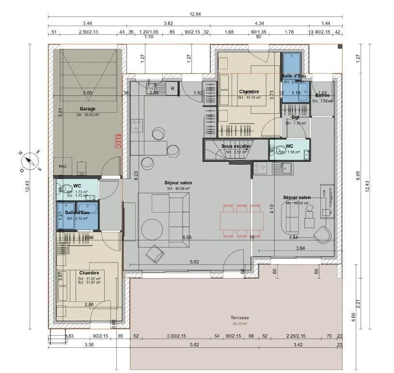Maison neuve 157 m² à Trégueux (22950)