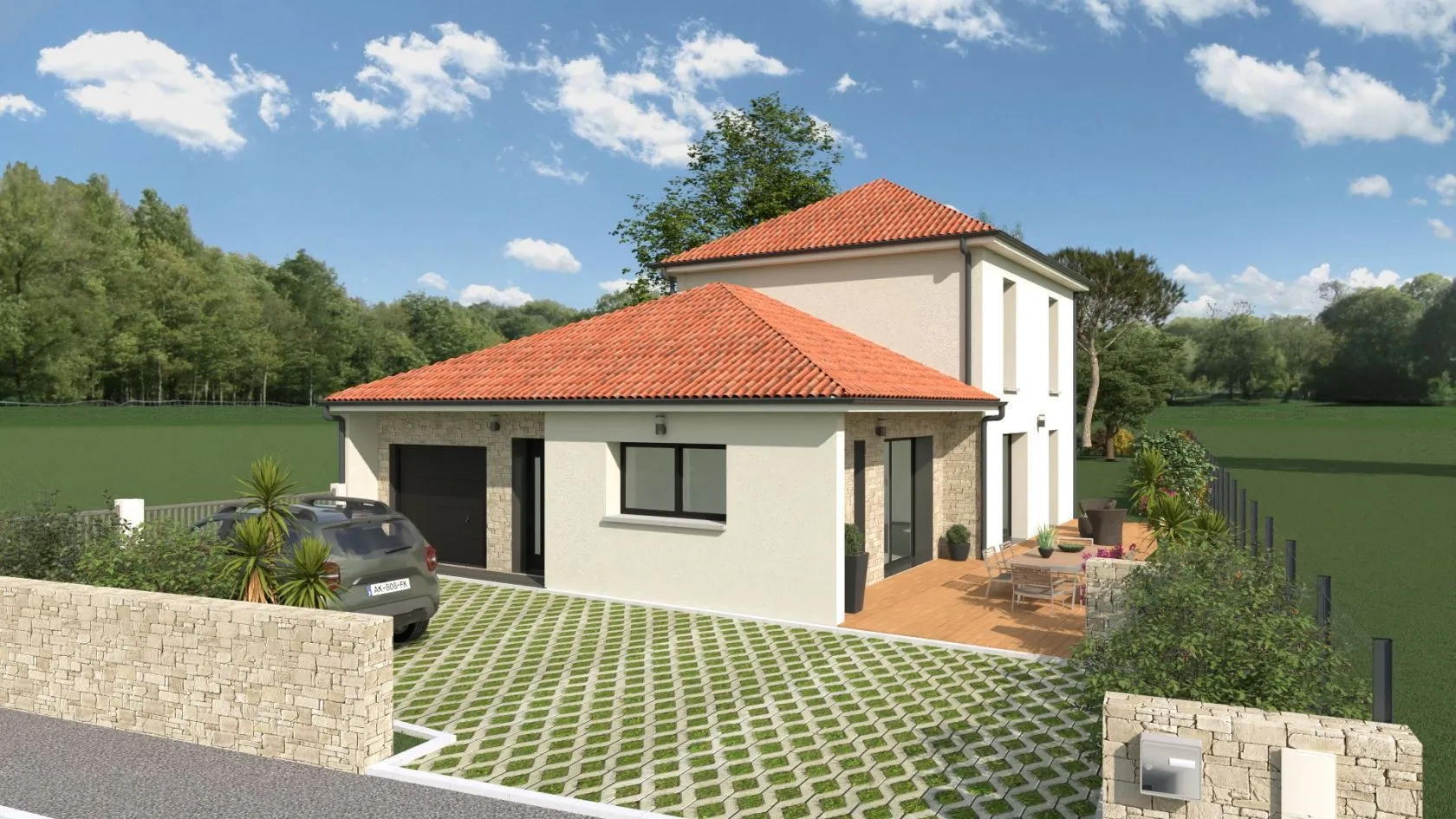 Maison neuve 97 m² à Pornic (44210)