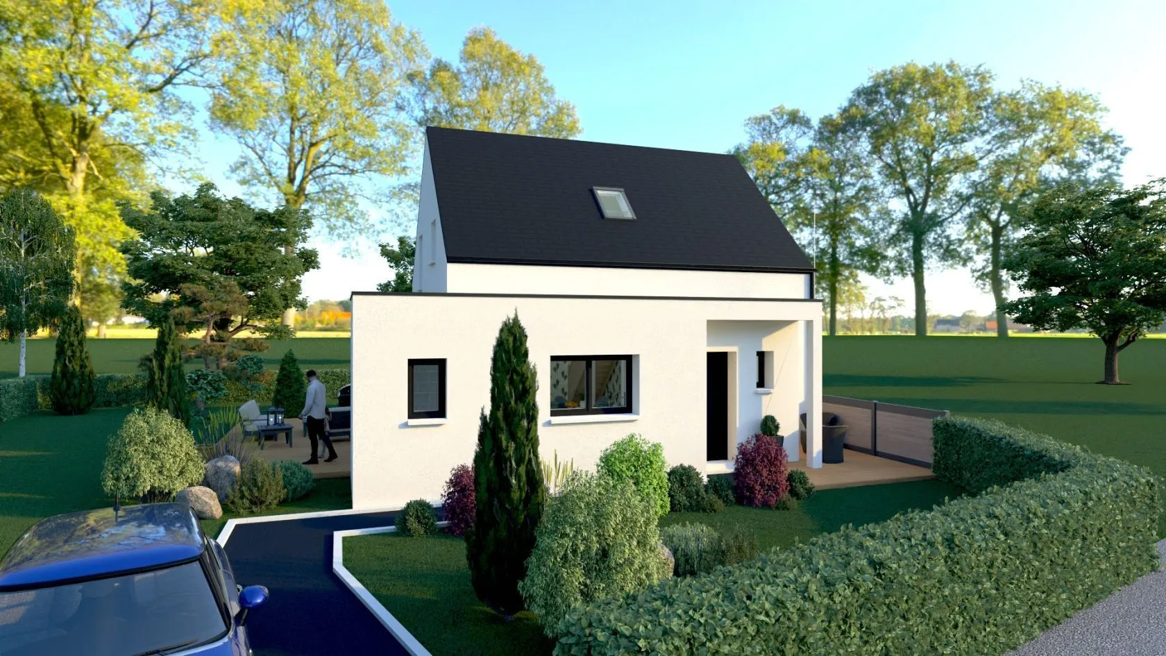 Maison neuve 91 m² à Petit-Mars (44390)