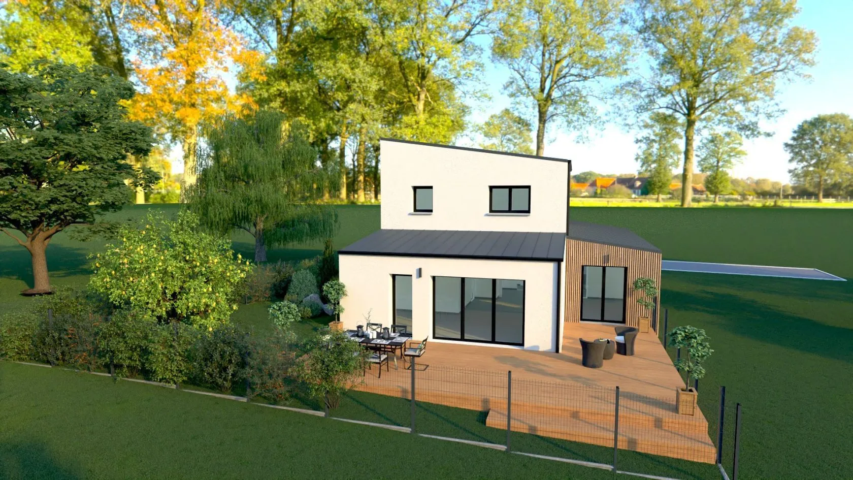 Maison neuve 128 m² à Romillé (35850)