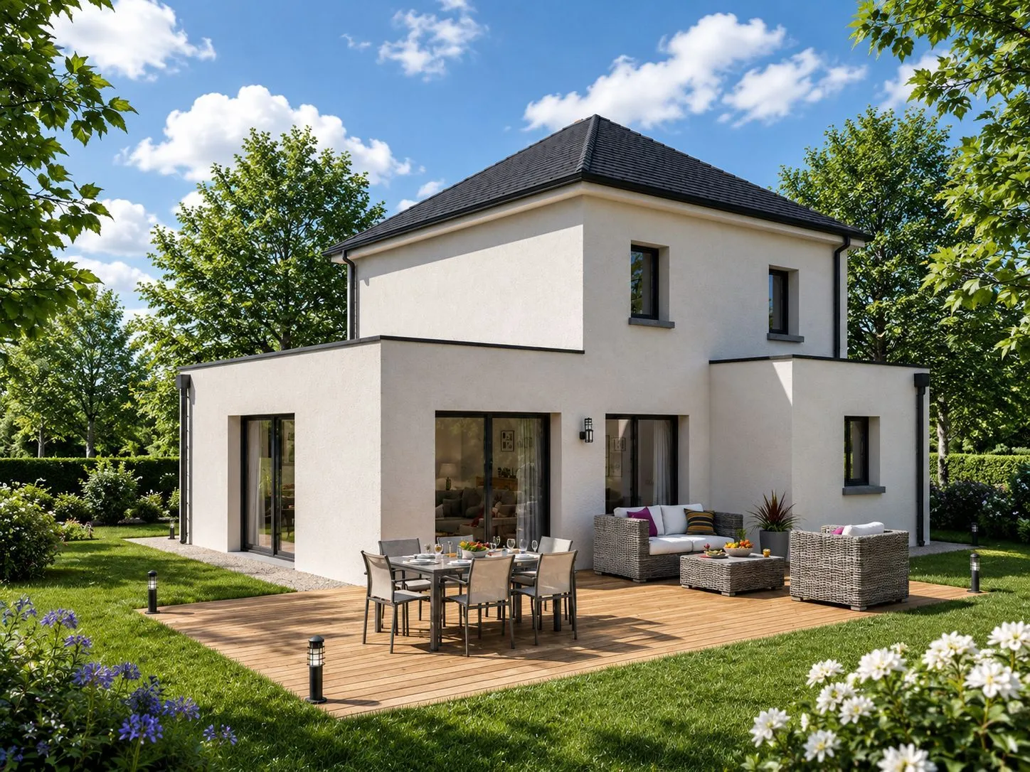 Maison neuve 106 m² à Pipriac (35550)