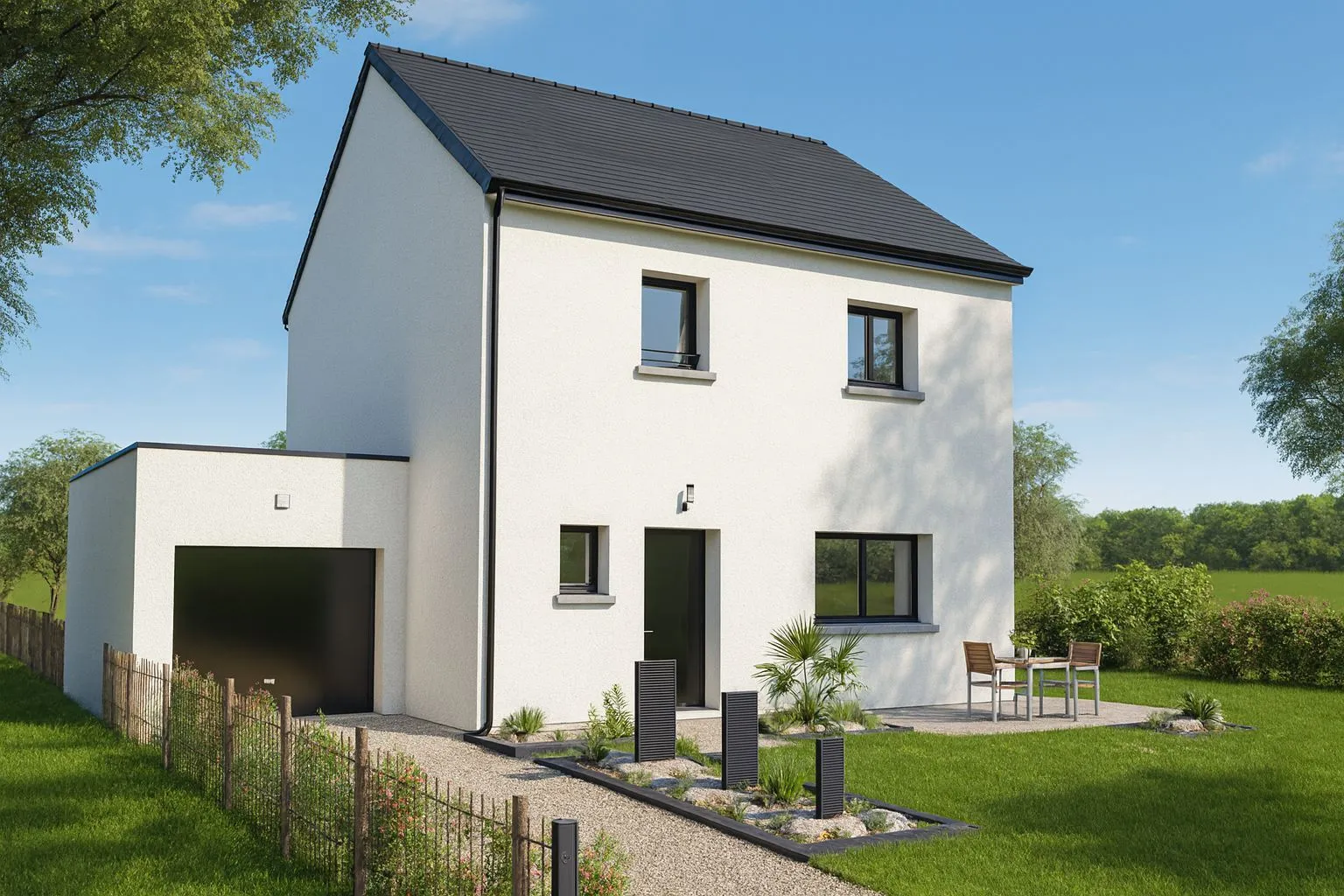 Maison neuve 105 m² à Langan (35850)
