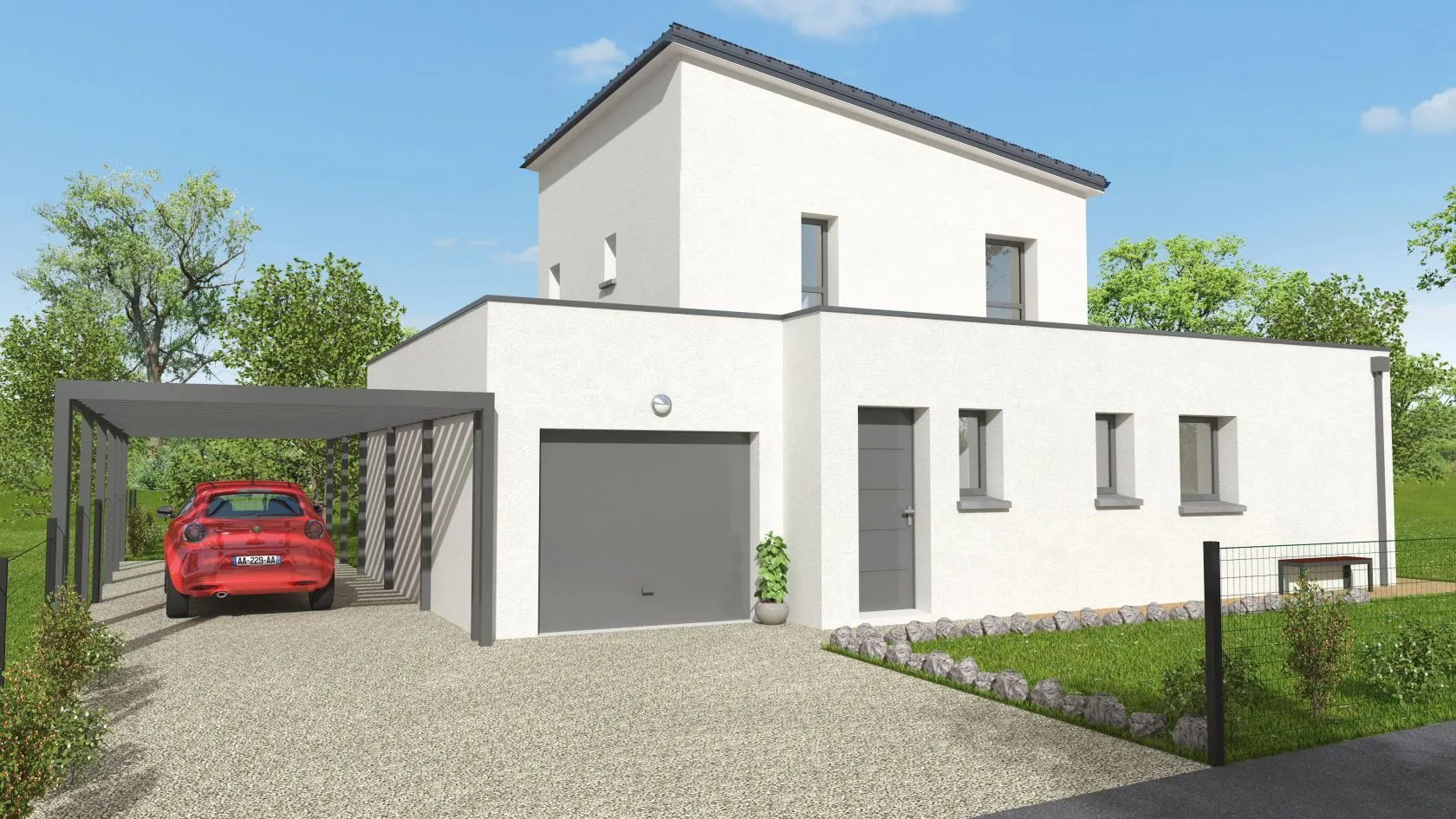 Maison neuve à Cherrueix