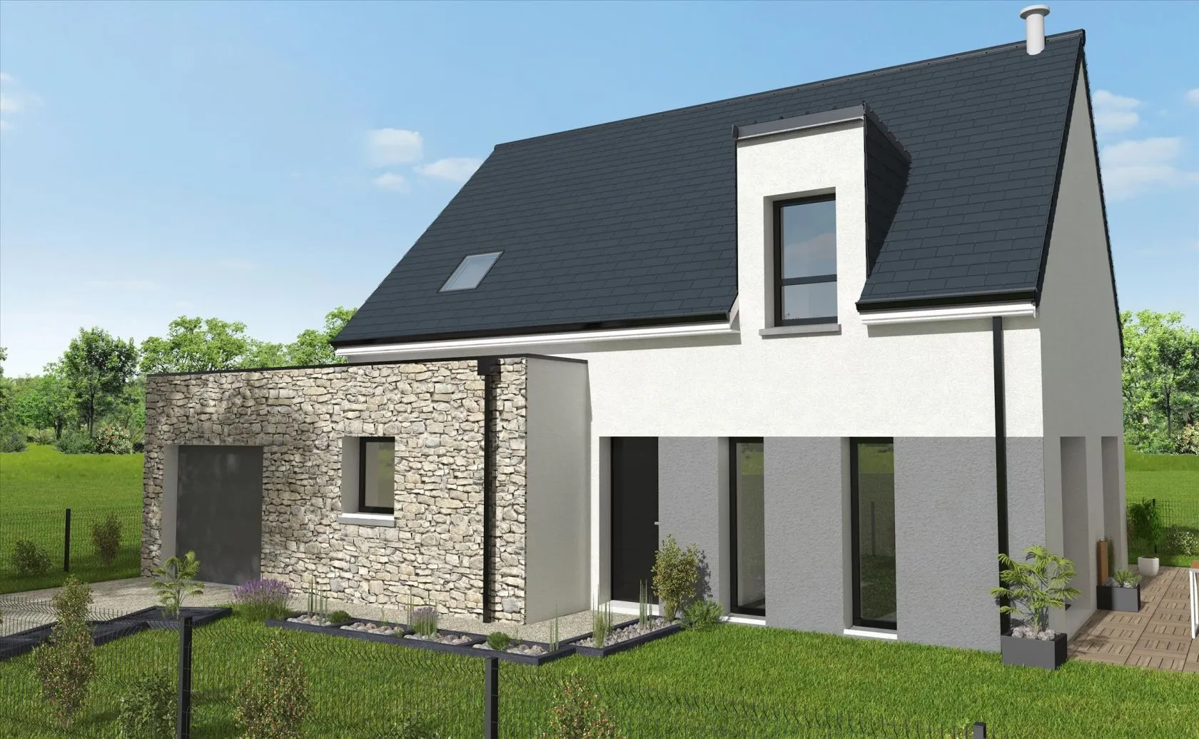 Maison neuve 106 m² à Domloup (35410)