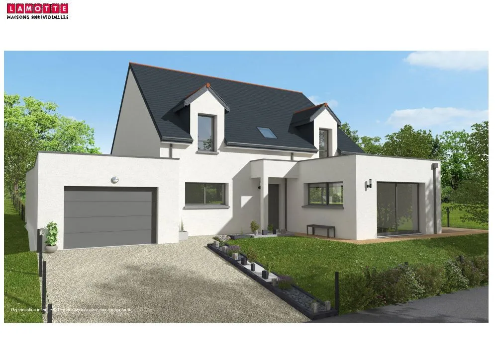 Maison neuve 145 m² à Brécé (35530)
